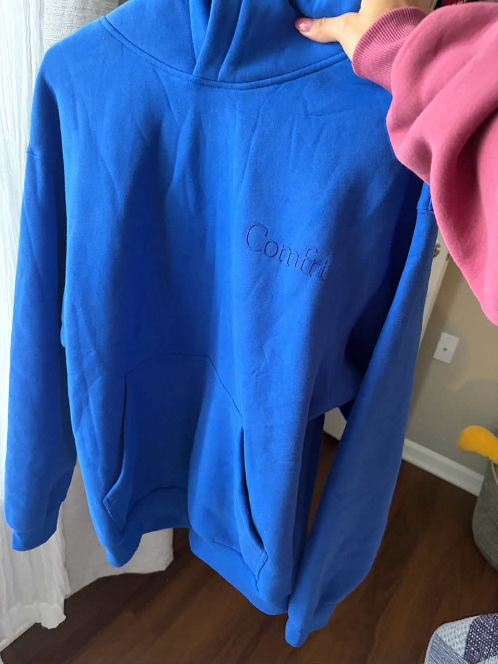 Comfrt Hoodie in Cobalt - Picture 5 of 6